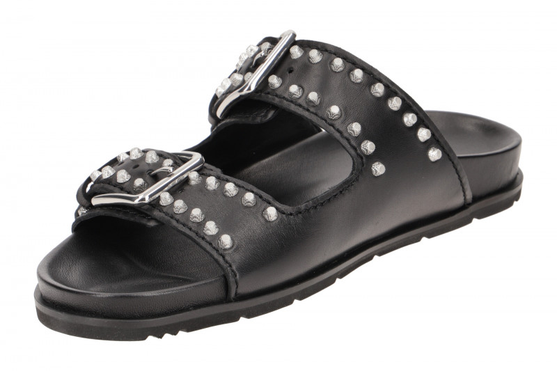 K&S Verso Pantolette schwarz Nieten