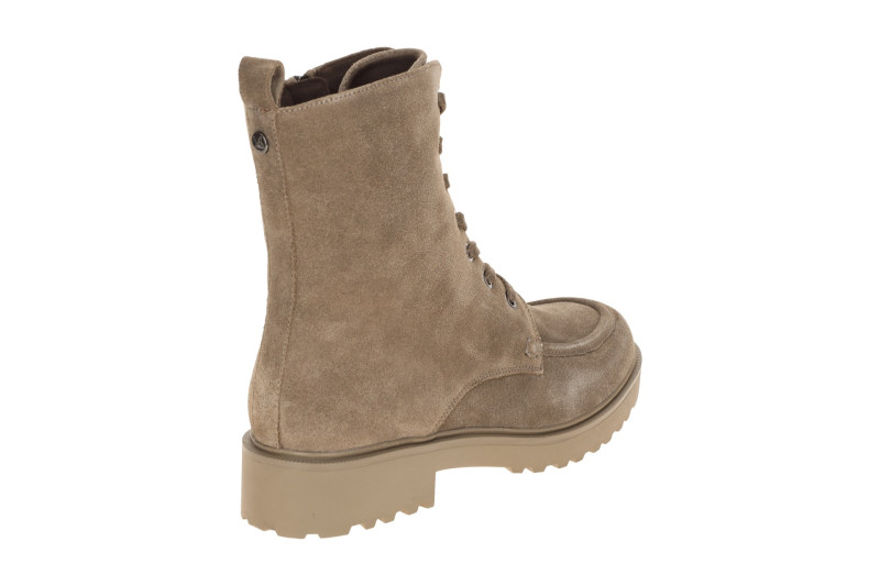 Caprice Stiefelette Schnür Boots taupe grau Thermo 25314