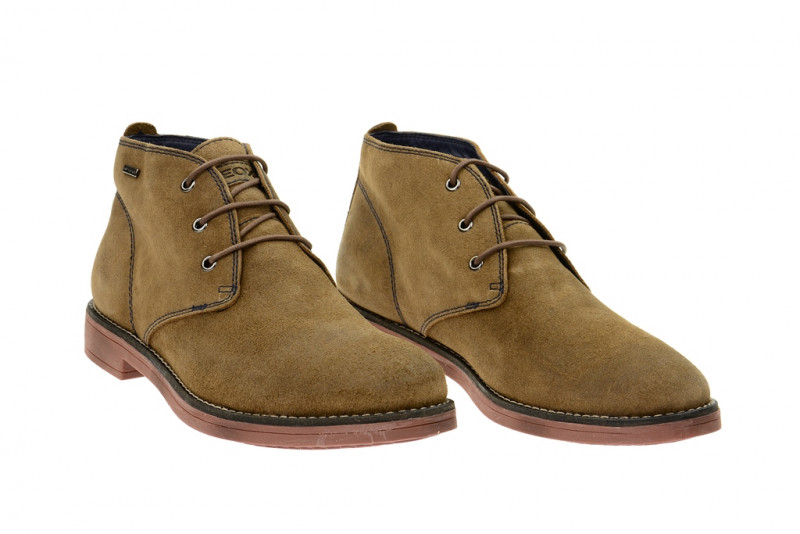 Geox Respira Jheryx Herrenschuhe Amphibiox in braun Stiefelette