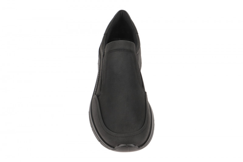 Ecco Irving Schuhe Slipper schwarz Nubuck