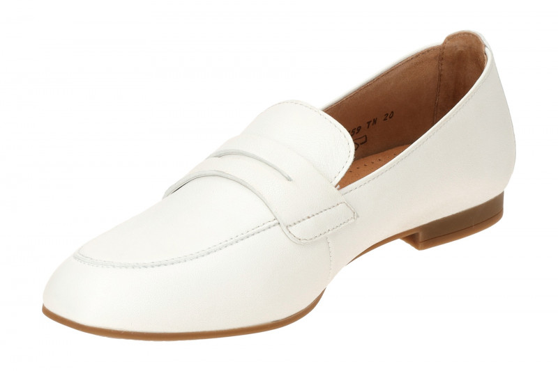 Gabor Schuhe Slipper weiß Nappa 45.213.20