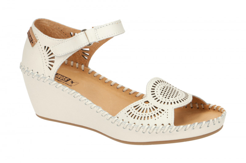 Pikolinos Margarita Keil Sandale weiß 943-1859