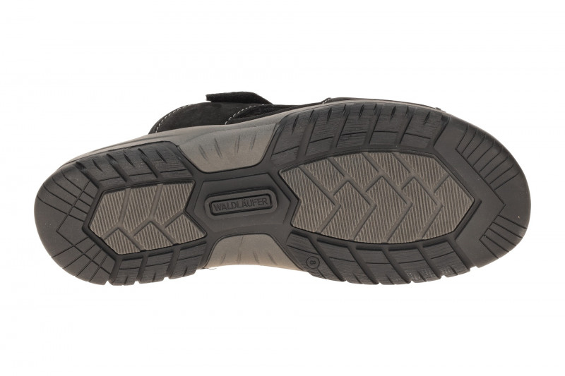 Waldläufer Harald Pantolette schwarz H-Weite 372501