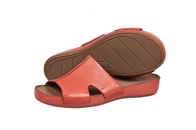 Clarks Pantolette Raspberry Ice orange