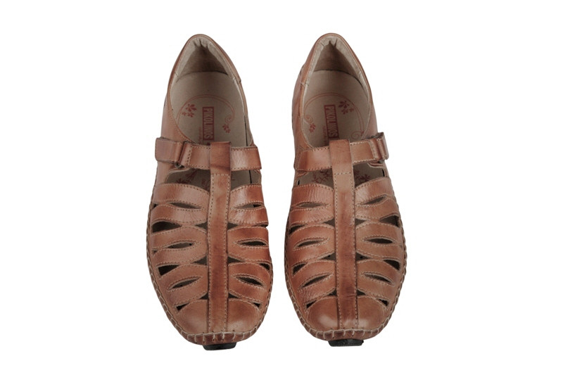 Pikolinos Jerez Slipper in brandy braun 578-7779