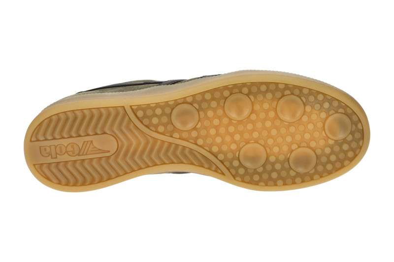 Gola Viper Schuhe Sneakers grün khaki Herren Velour CMB735