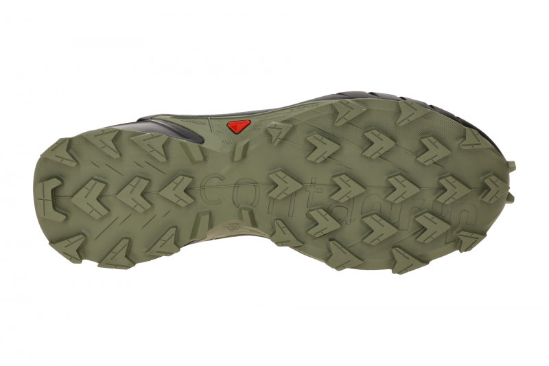 Salomon Alphacross 5 GTX Schuhe grün olive GORE-TEX 473103