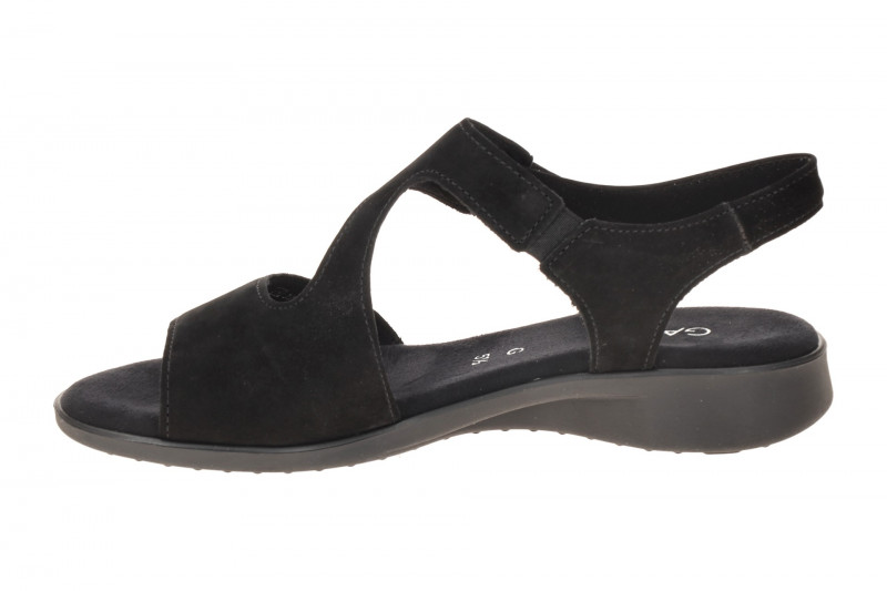 Gabor Sandalen schwarz Nubuck 82.803.47