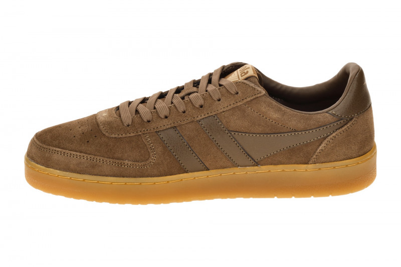 Gola Schuhe Hawk Sneakers braun otter Suede CMB571