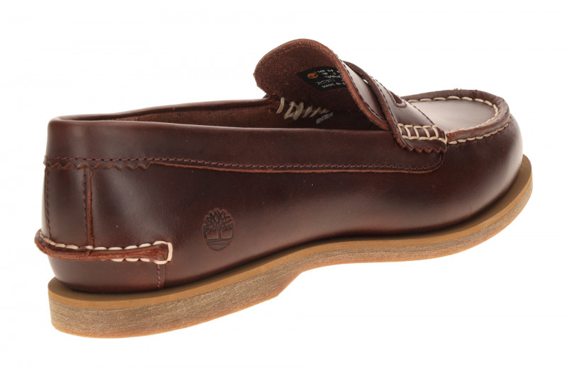 Timberland Classic Boat Slipper rot burgundy Damen Loafer 0A5MXN