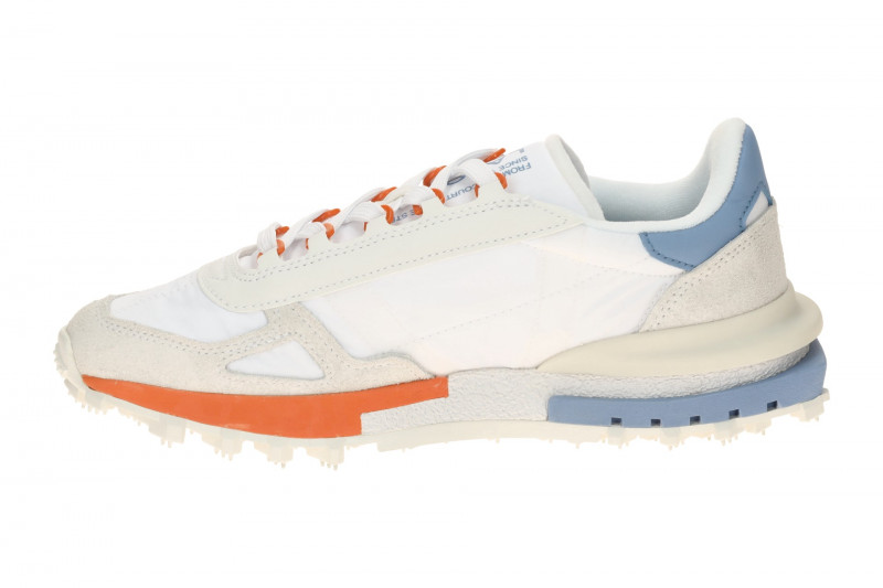 Lacoste Elite Active Sneakers Schuhe weiß blau 0042