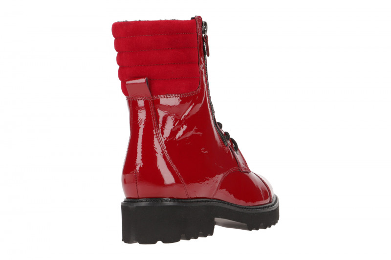 Gabor Fashion Stiefelette rot Lack 71.802.95