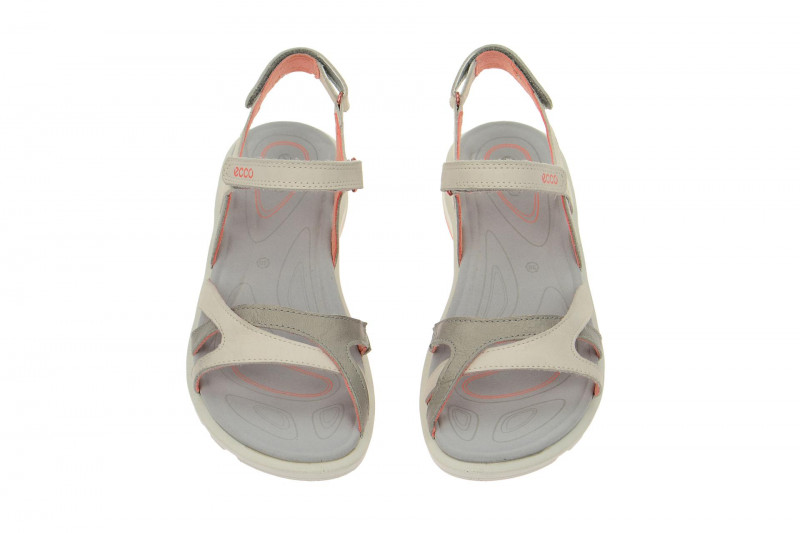Ecco Cruise Sandale weiß orange 84160359902