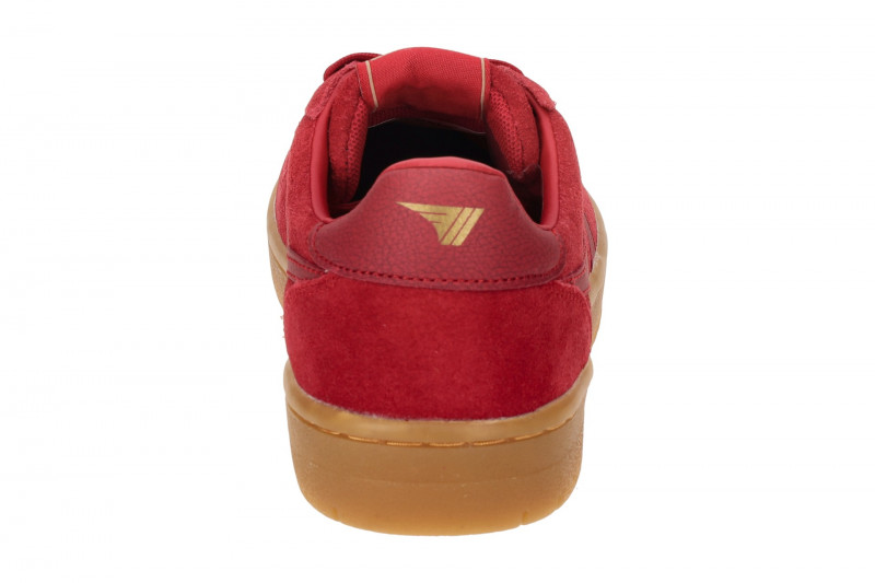 Gola Hawk Suede Schuhe Sneakers rot Damen CLB571