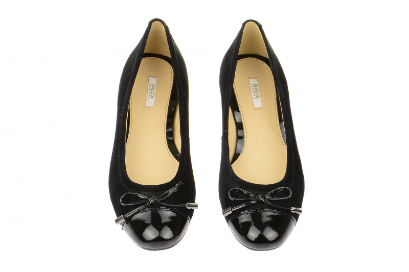 Geox Lola Ballerinas schwarz Lackspitze - D93M4A