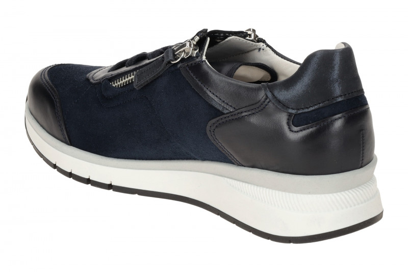 Gabor comfort Schuhe Sneaker blau K-Weite 46.308.66