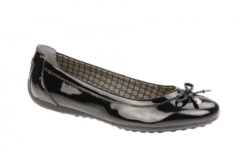 Geox Piuma Ballerinas schwarz Lack