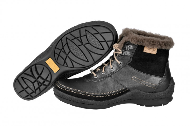camel active Bormio GTX Stiefelette in schwarz Gore-Tex 776.71.03
