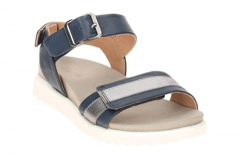 Legero Move Sandale blau silber metallic 453