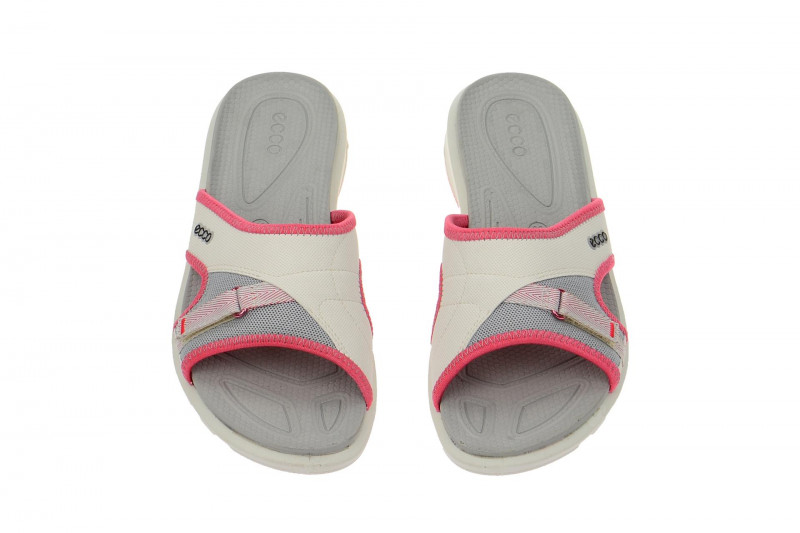 Ecco Cruise Pantolette weiß pink 84151358451