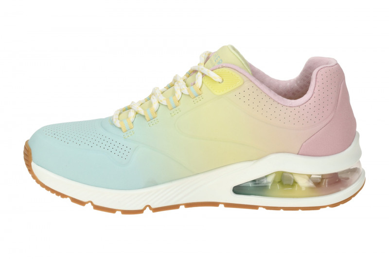 Skechers Uno Schuhe bunt Farbverlauf 155628