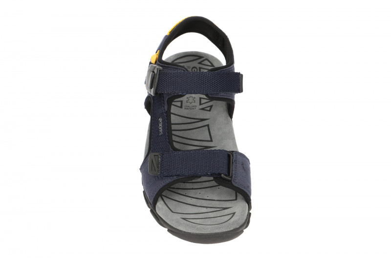 Geox Sandale Strada blau gelb U9224B