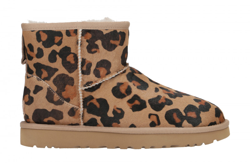 UGG Stiefel braun Classic Mini 2 Leopard