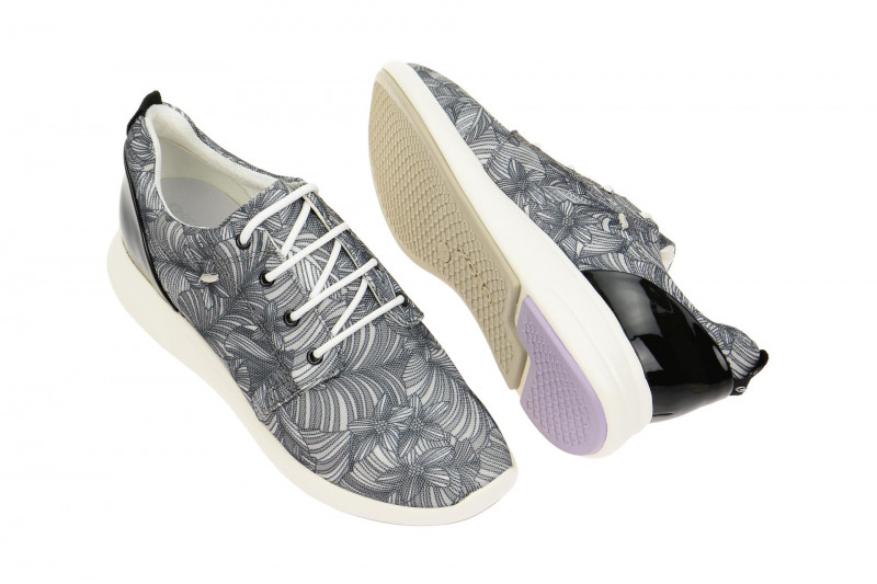 Geox Ophira Schuhe grau print D621CA