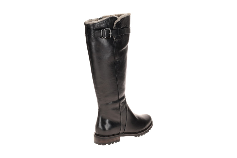 Everybody Niamh Schaft Stiefel schwarz Lammfell Warmfutter