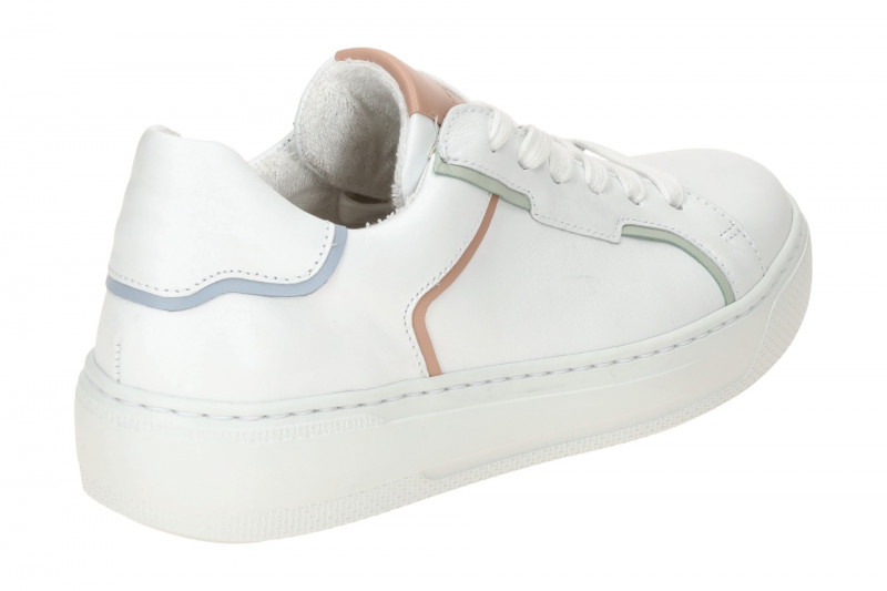 Gabor Schuhe weiß pastell Nappa Sneakers 63.210.20