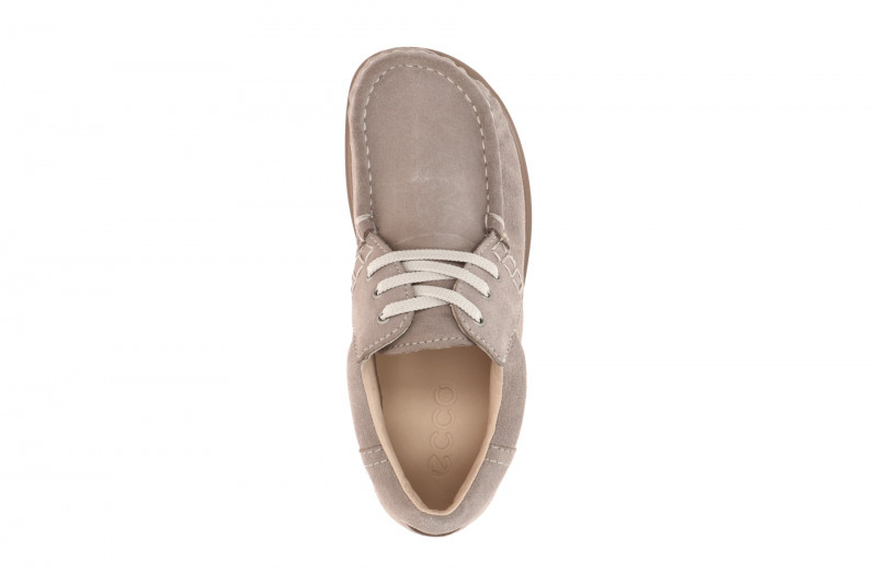 Ecco Joke Schuhe hellgrau Mokassin 320003