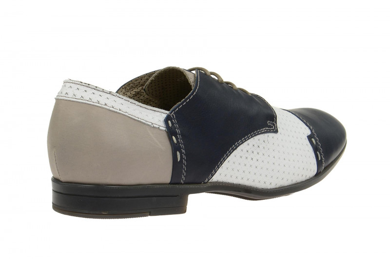 Bello Schuhe weiß blau mix BL199