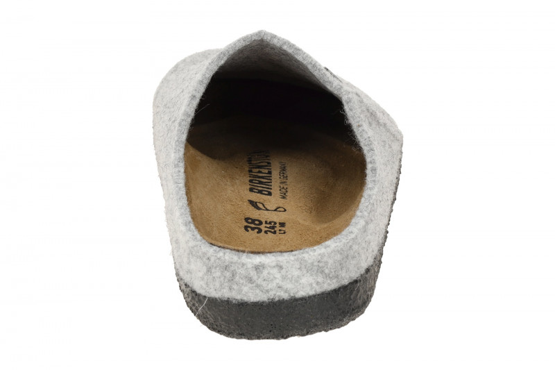 Birkenstock Zermatt Rivet Clogs Pantoletten hellgrau Normal-Weit 1015080
