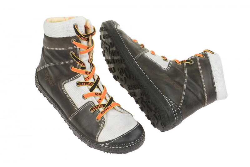 Eject Dass Stiefel dunkelgrau weiß 17903