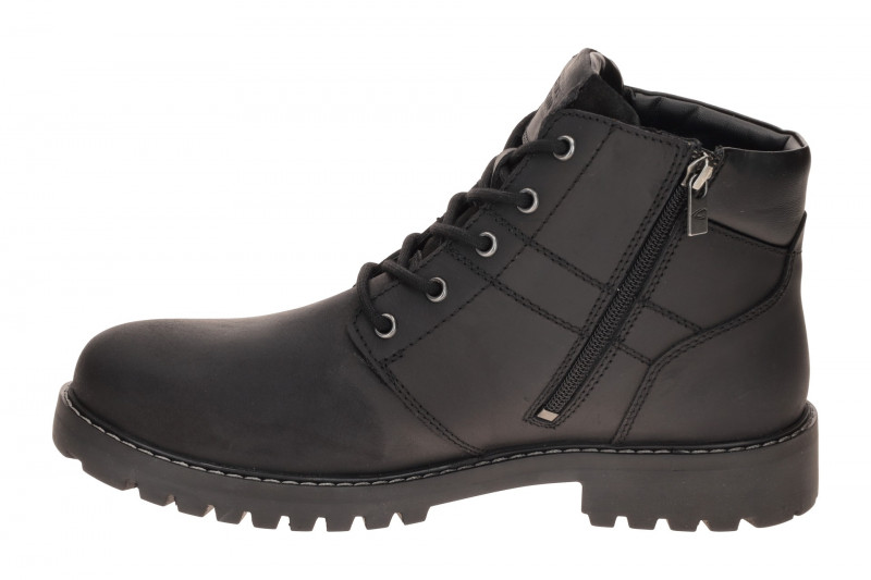 camel active Bust Stiefelette Schuhe schwarz Warmfutter