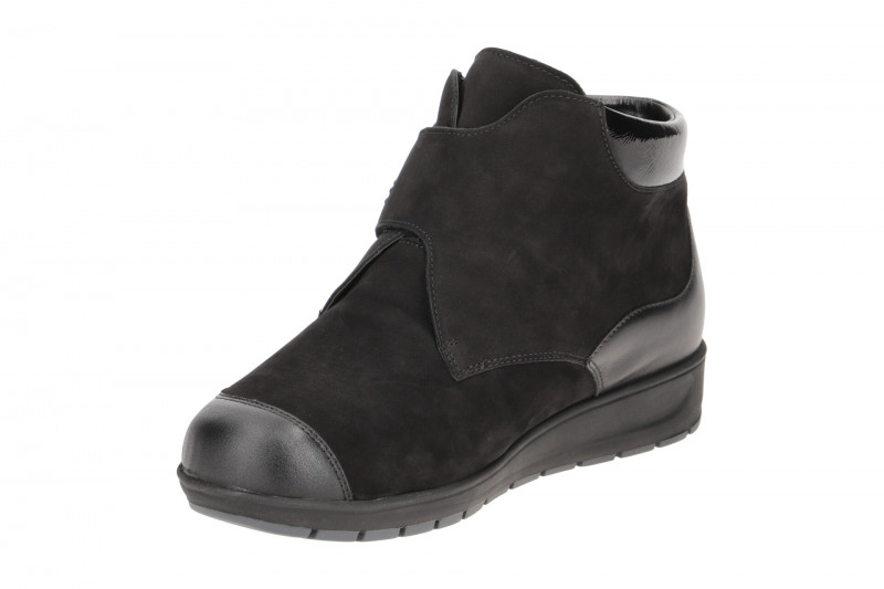 Waldläufer Mimi Warmfutter Stiefeletten schwarz M-Weite
