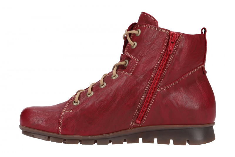 Think Menscha Stiefel dunkel-rot
