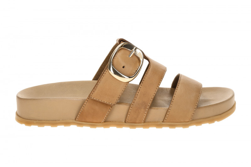 Paul Green Riemchen Pantolette hellbraun 6171