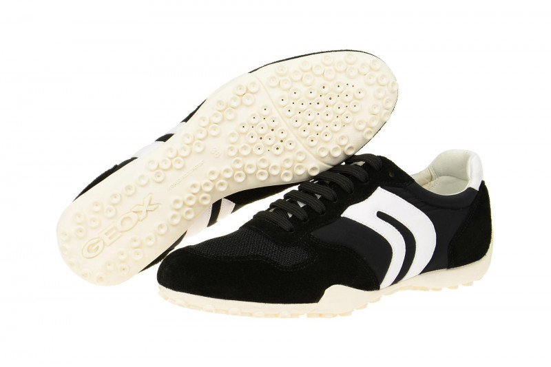 Geox Schuhe Snake schwaz Damen Sneaker