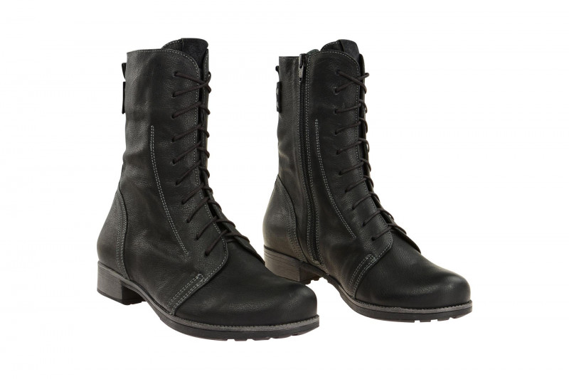 Think Denk Stiefel schwarz soft-capra 1-81023-09