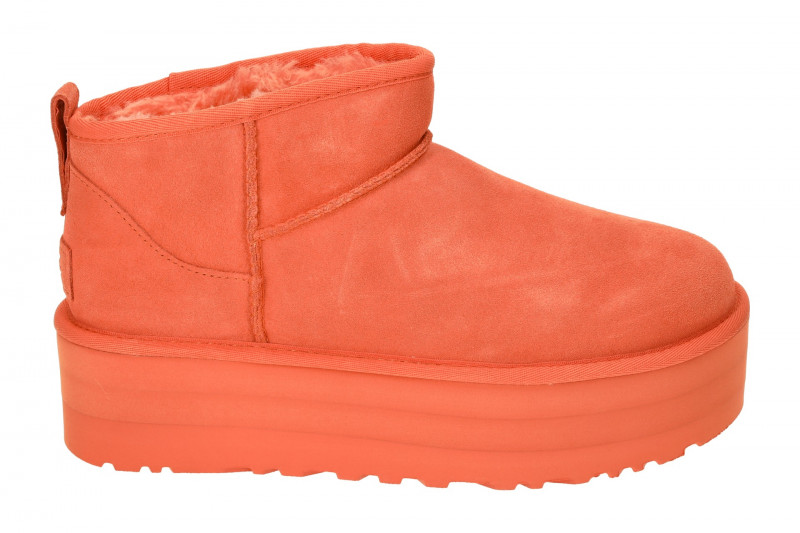 UGG Classic Ultra Mini Platform Stiefel orange vibrant-coral