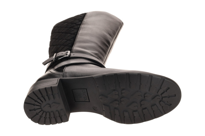 ARA Parker Stiefel schwarz Schaftweite L Biker Stil 12-26119