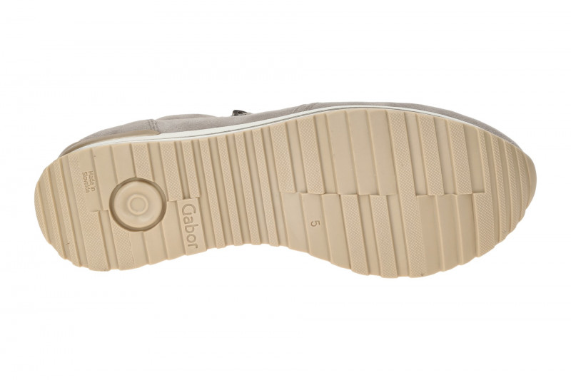Gabor comfort Sneaker Schuhe grau puder H-Weite 86.528.12