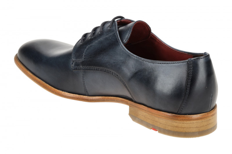Lloyd Suffolk Business Schuhe blau Ledersohle 14-154-08