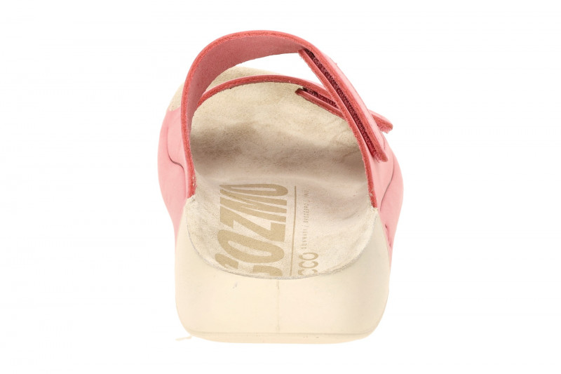 Ecco Cozmo Pantolette rosa pink 2fach Klett 206823