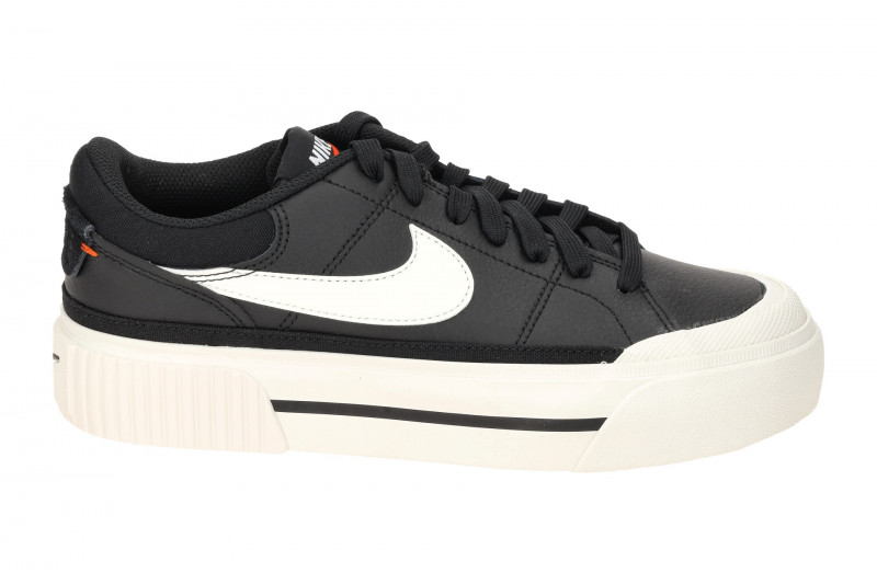 NIKE Court Legacy Lift Sneaker schwarz Damen Plateau DM7590