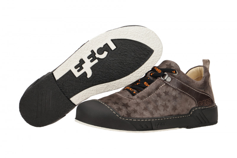 Eject Puzzle Schuhe braun silber 20234