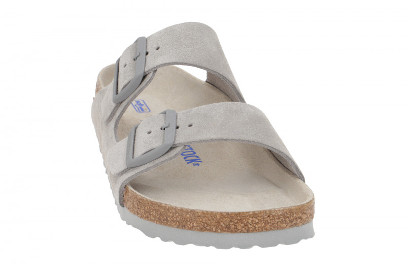 Birkenstock Arizona BS Pantolette grau Normal-Weit 1020507