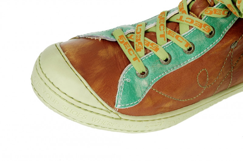 Eject Dass Stiefel braun grün 15433