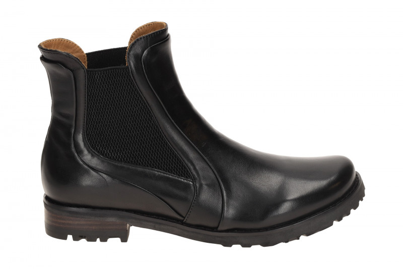 Everybody Tamaya Chelsea Stiefelette schwarz dünn gefüttert